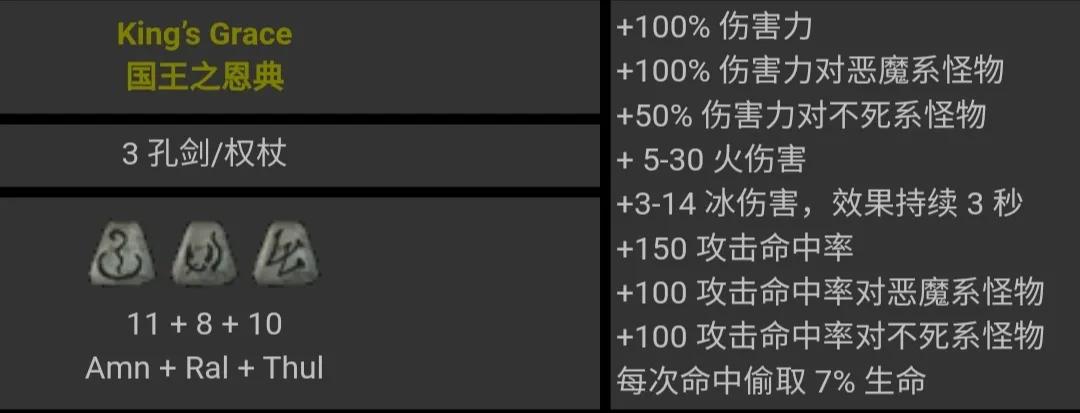 暗黑破坏神2符文之语对照表(暗黑破坏神2符文之语大全图)