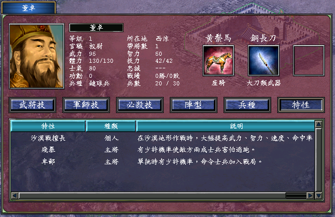 群雄势力的巅峰武将(三国群英传7霸王再临剧本介绍)