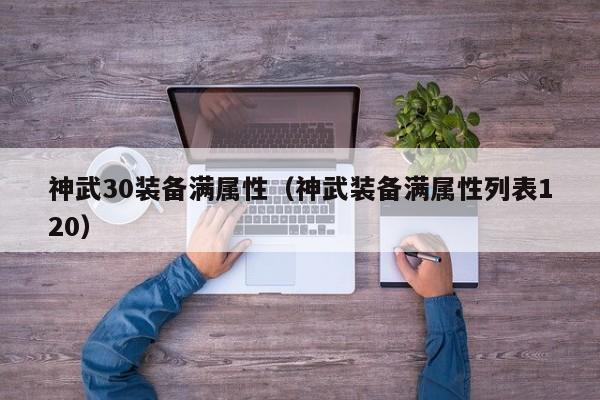 神武30装备满属性（神武装备满属性列表120）