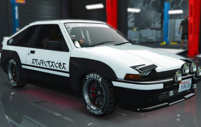 gta5彩蛋位置更新头文字D专属AE86(GTA5彩蛋车)